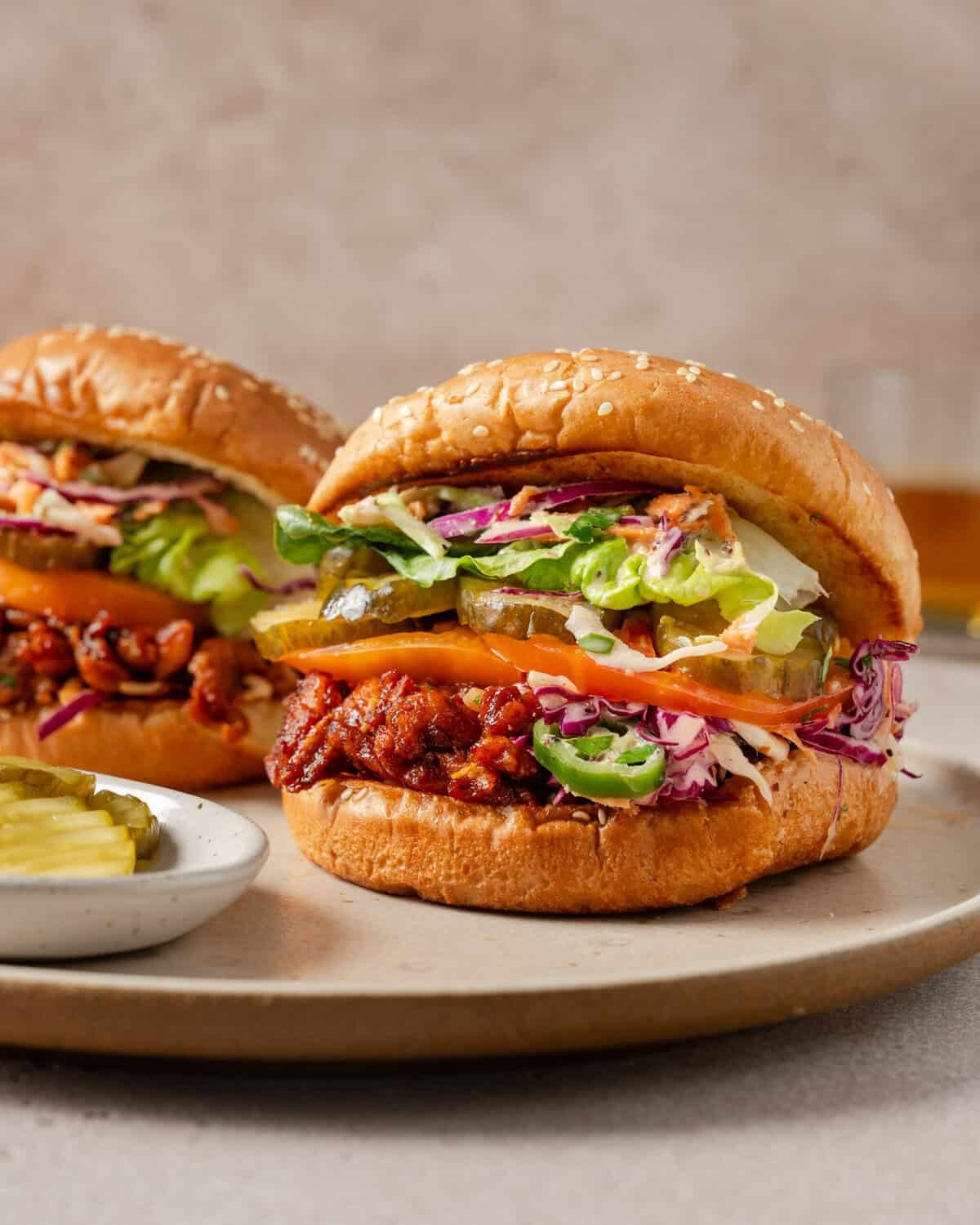 vegan bbq pulled pork 