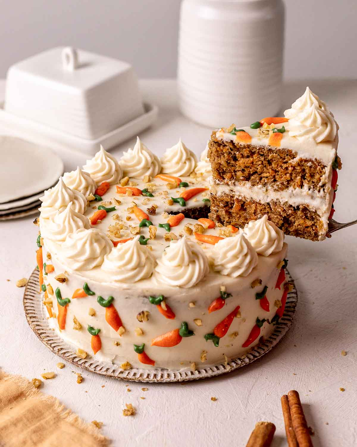 vegan carrot cake