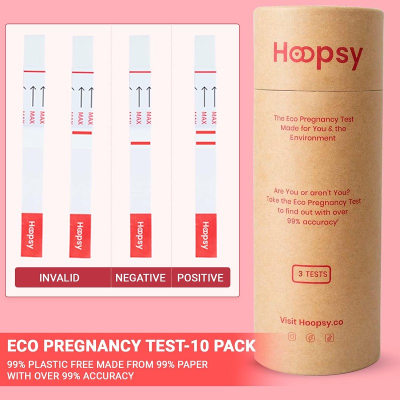 Hoopsy plastic-free pregnancy test