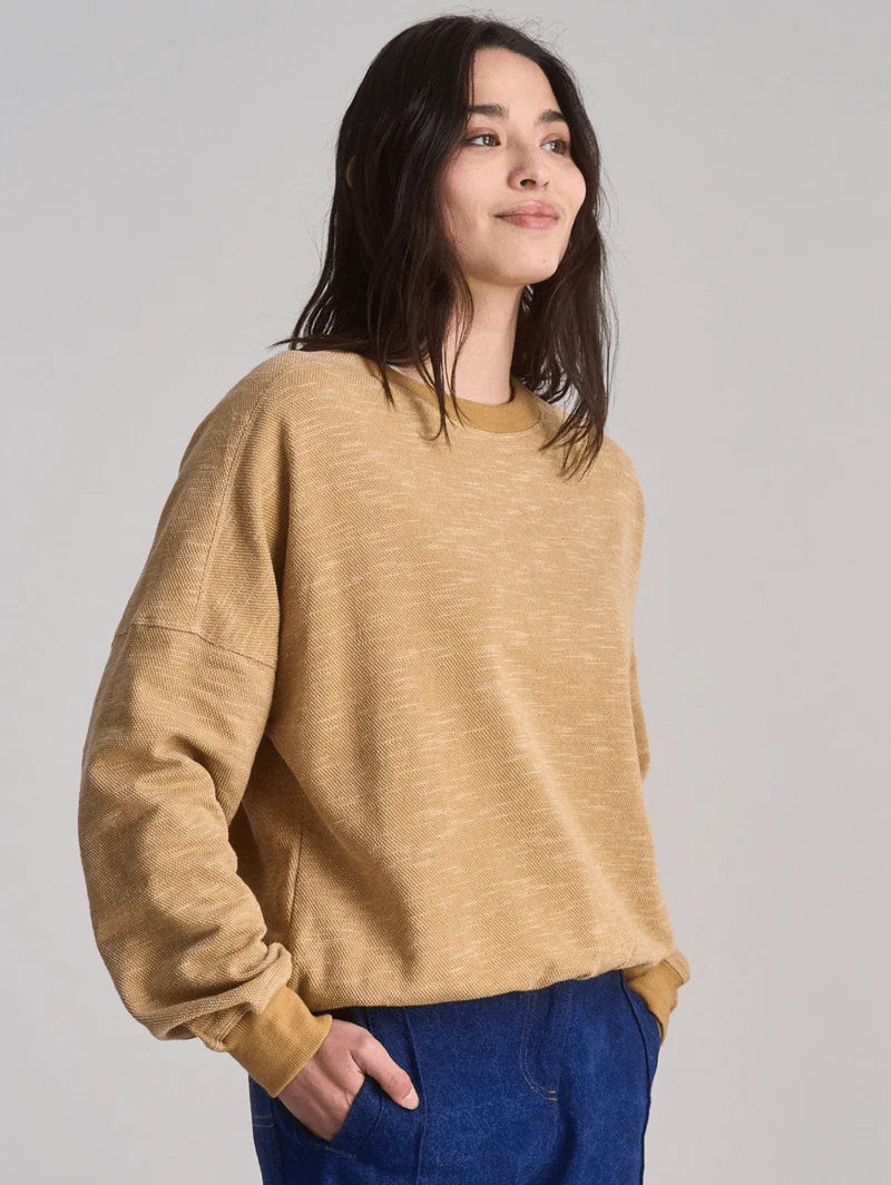 organic cotton sweatshirt
