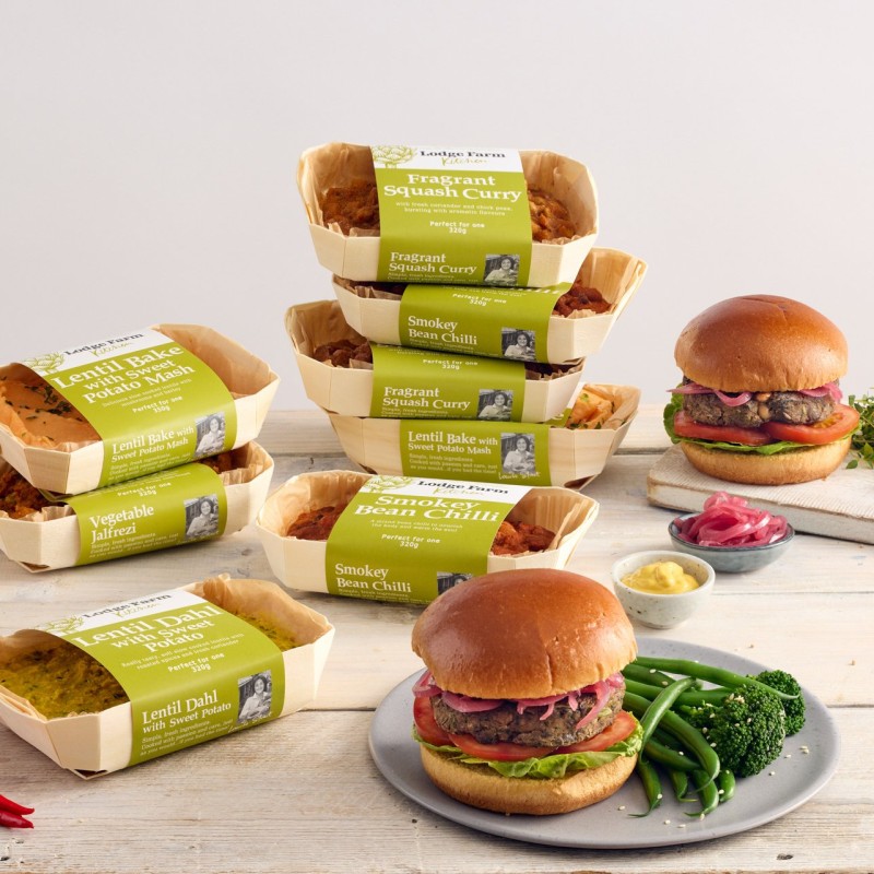 Lodge Farm Kitchen vegan meal box