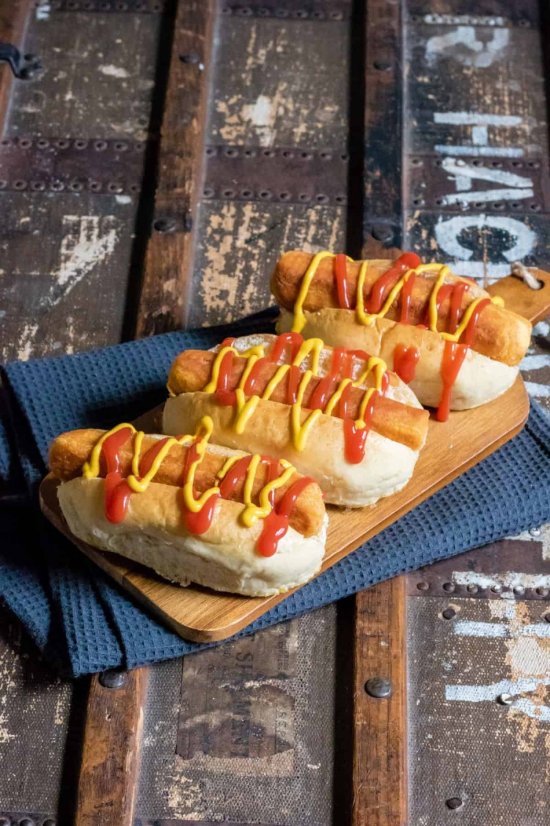 lentil and carrot hot dogs