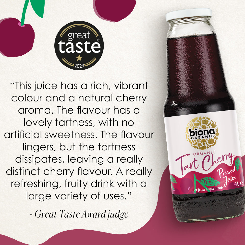 organic cherry juice