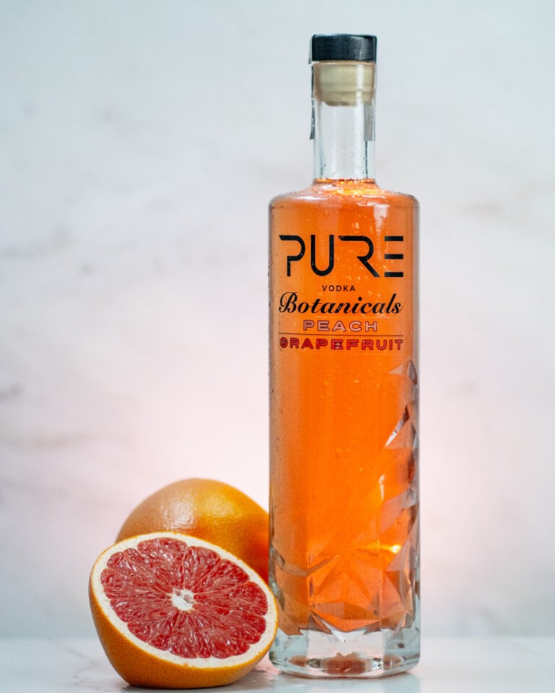 organic peach grapefruit vodka