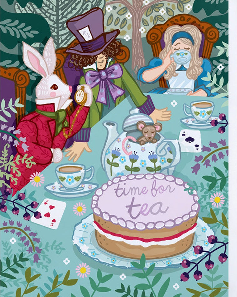 tea party Art by Angie