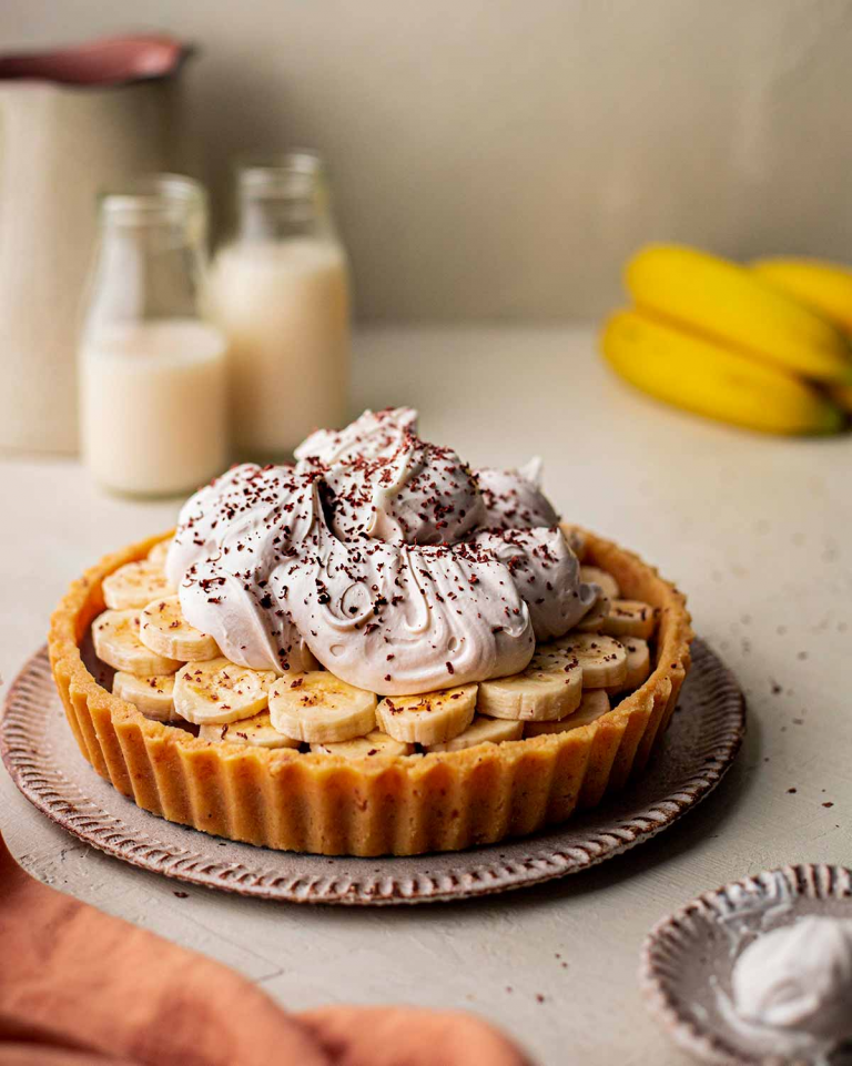 vegan banoffee pie