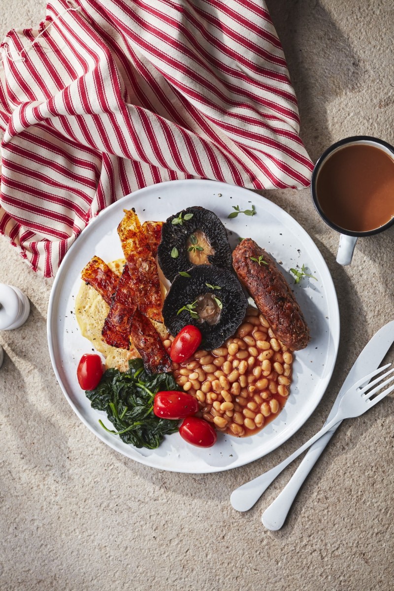 vegan full English breakfast