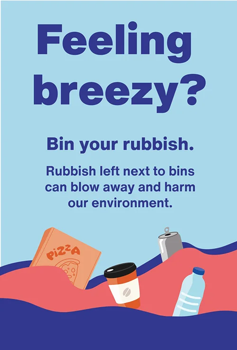bin your rubbish