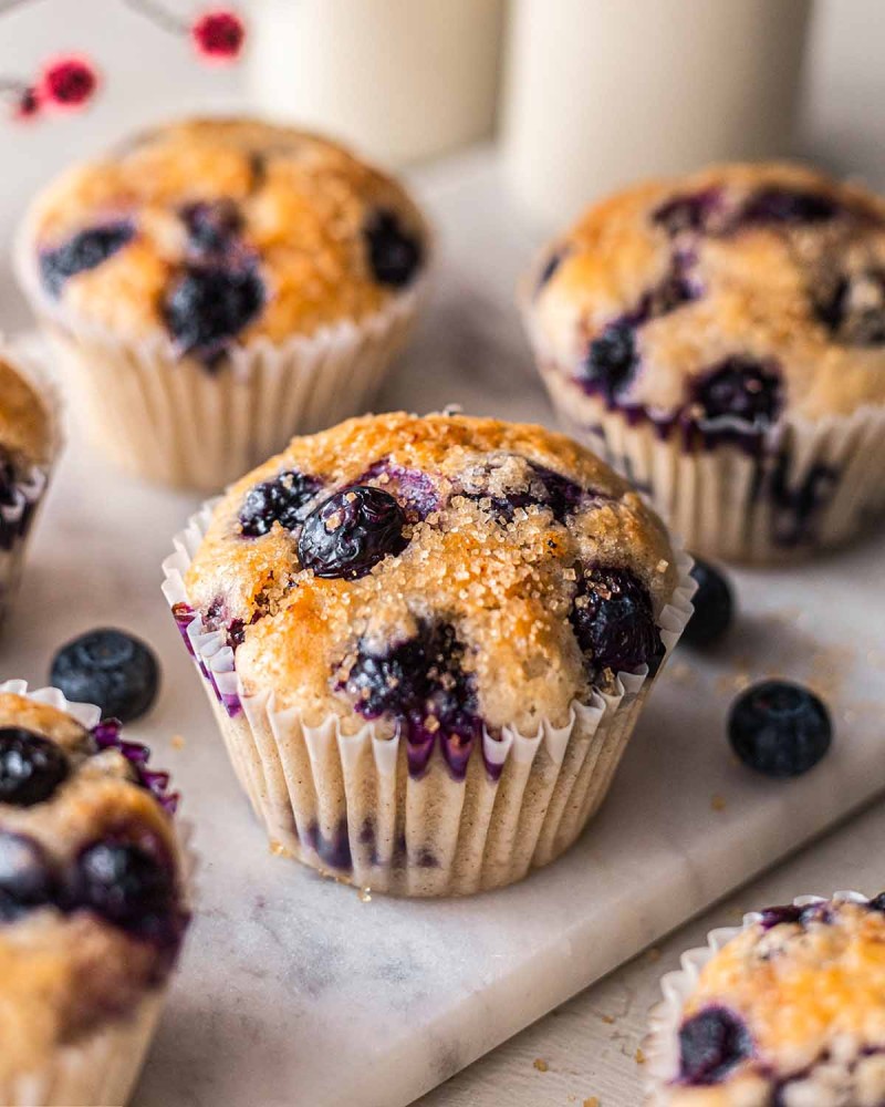 blueberry muffins