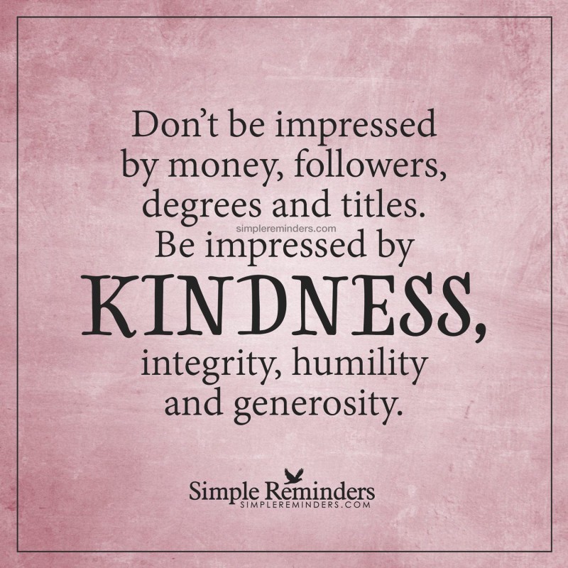 kindness simple reminders