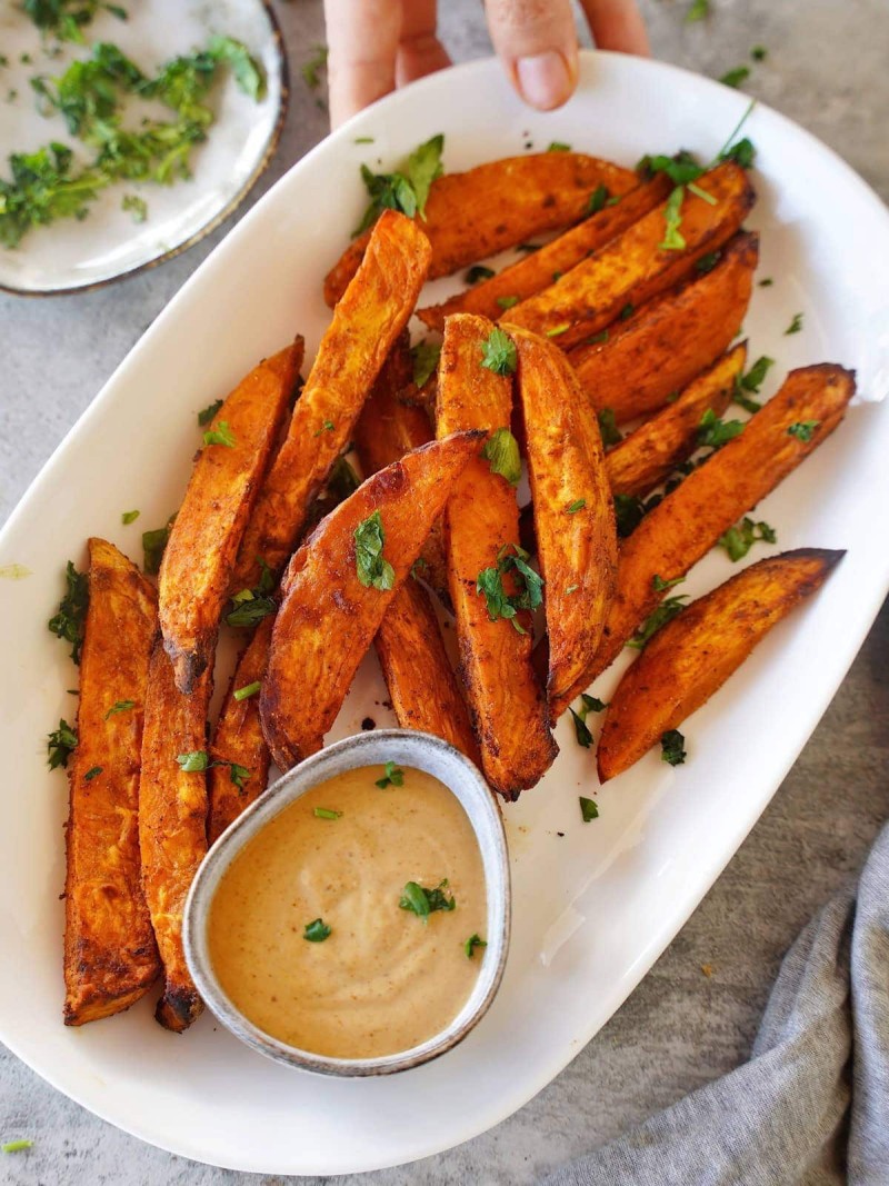 sweet potato wedges