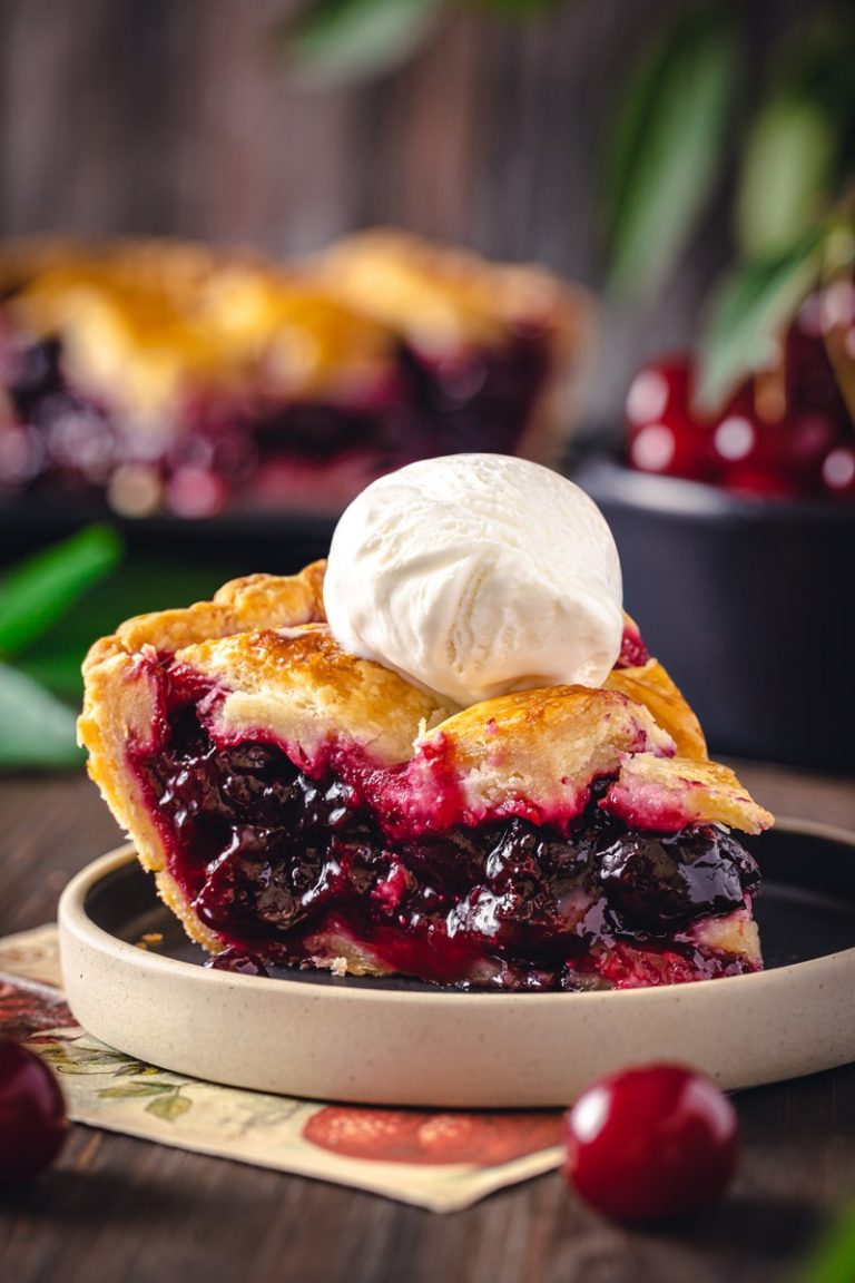 vegan cherry pie