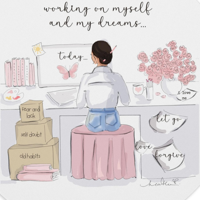 working on dreams Heather Stillufsen