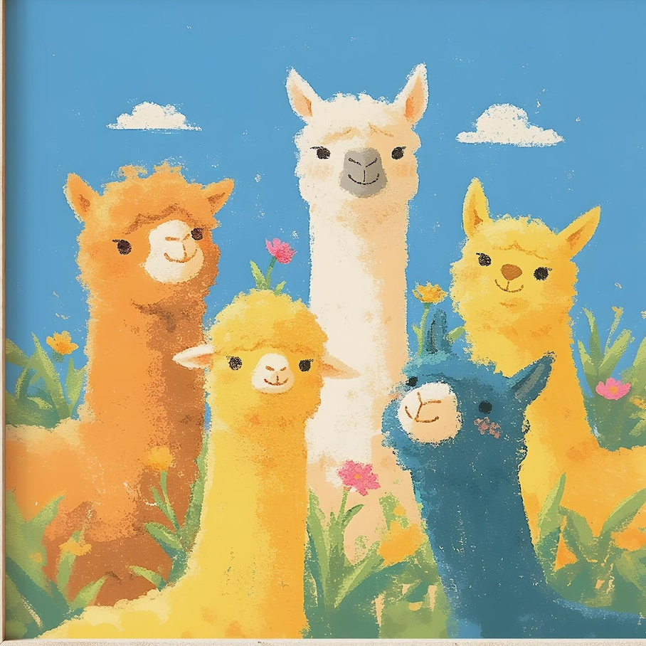 alpacas Mint Sprinkle