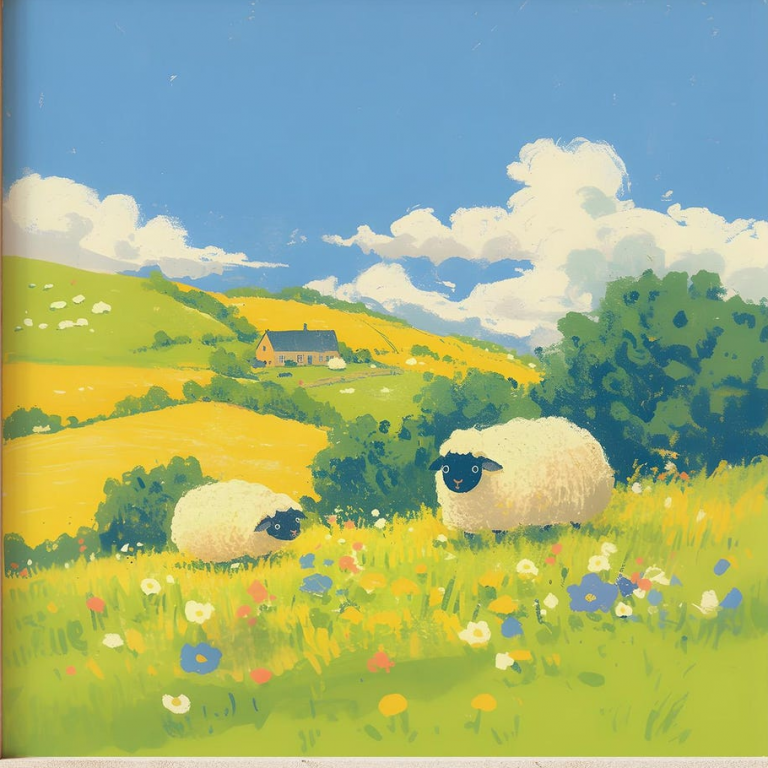 blacknose sheep Mint Sprinkle