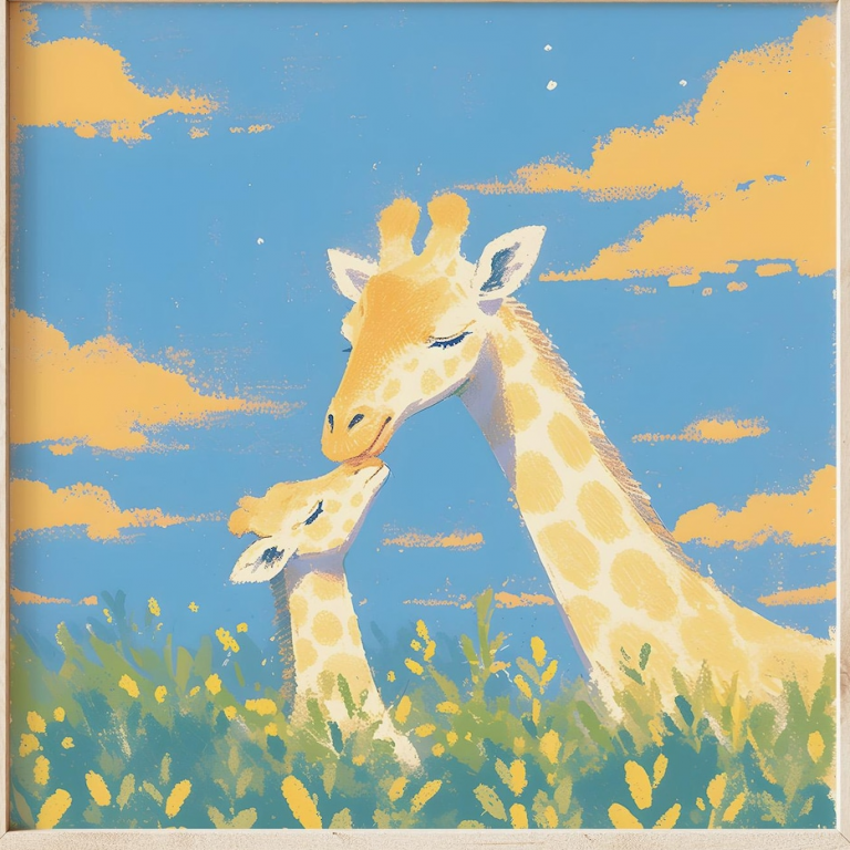 giraffes Mint Sprinkle