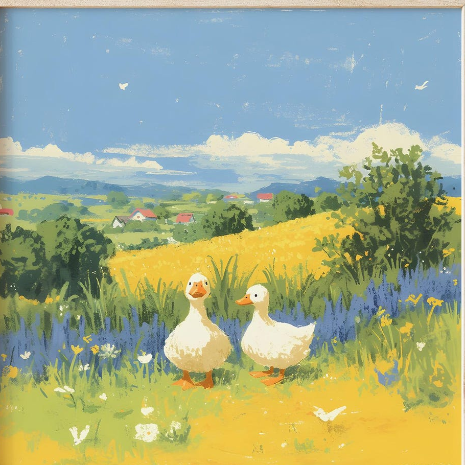 lovely ducks Mint Sprinkle