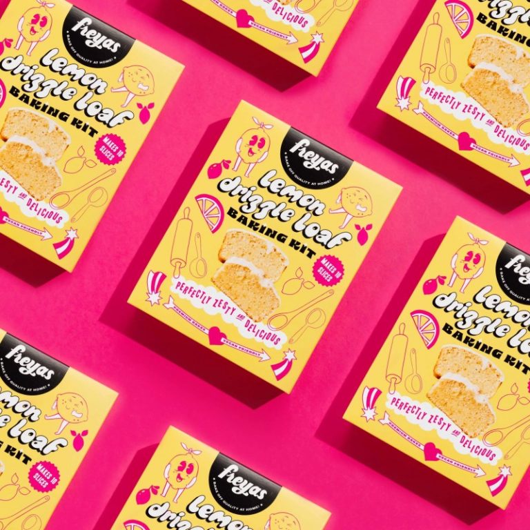 Freyas vegan lemon drizzle cake mix