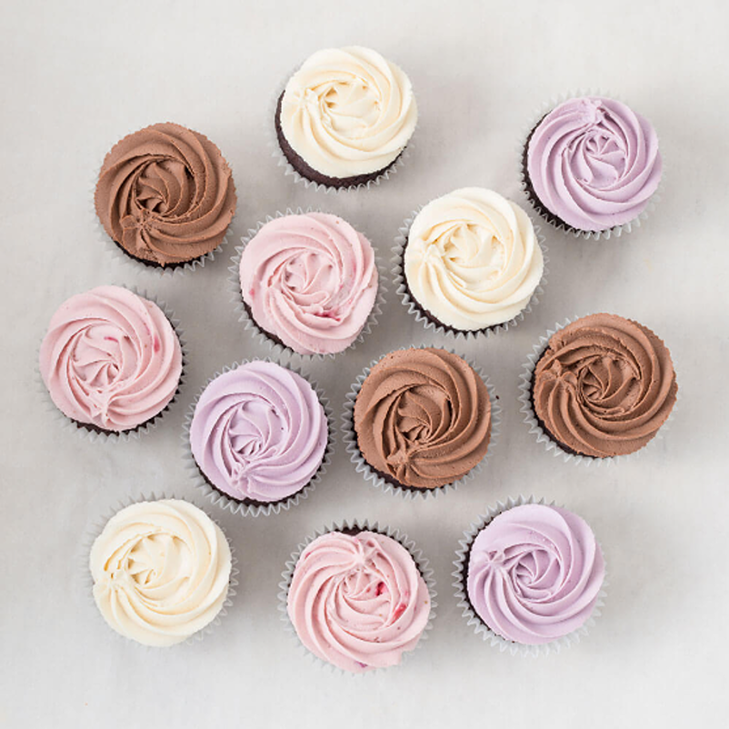 Ruby's of London vegan cupcakes