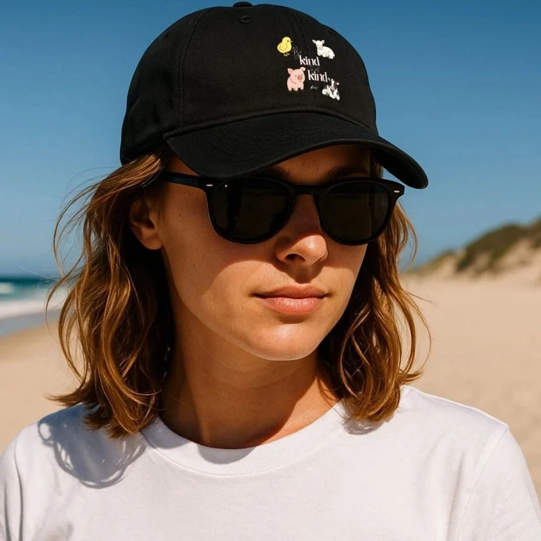 be kind to all kind organic cotton cap