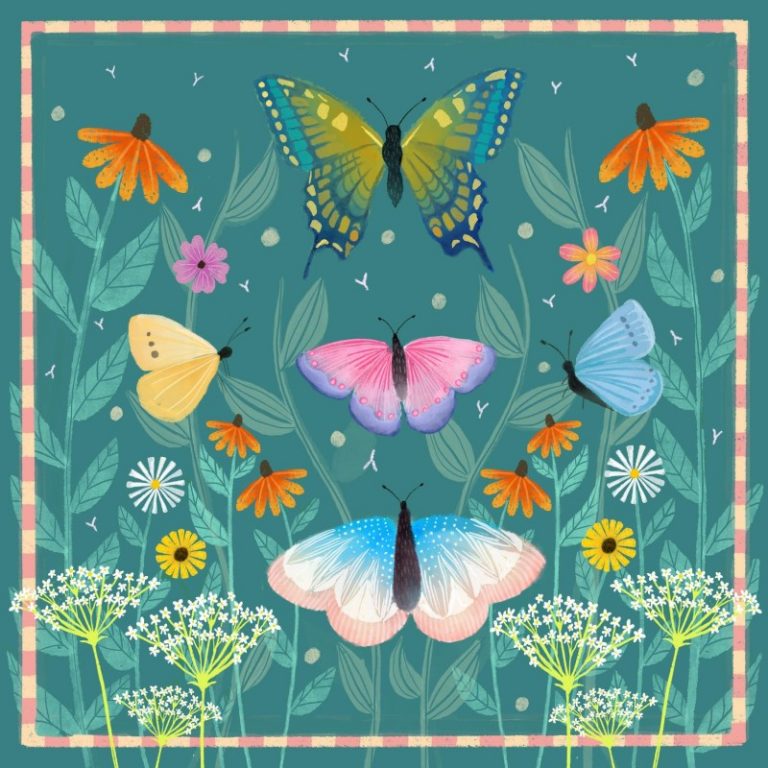 butterfly meadow Caroline Smith