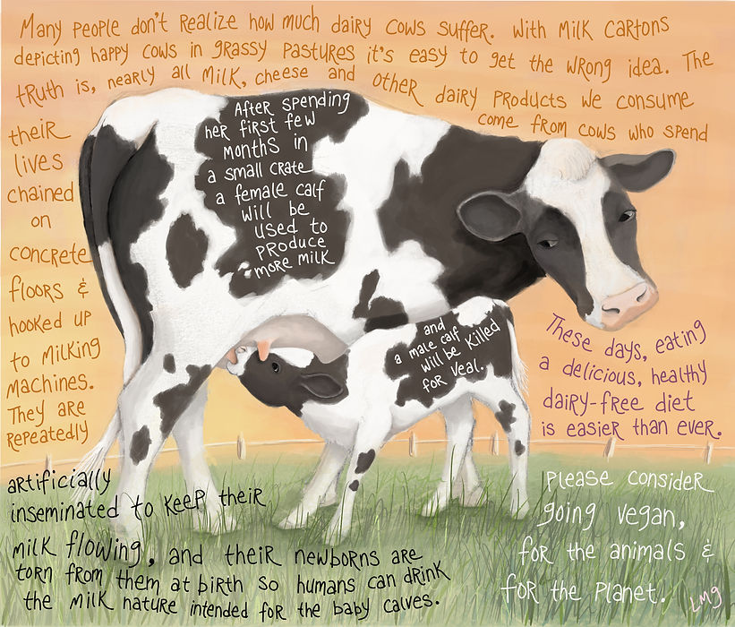 cow and calf Lisa Goldberg