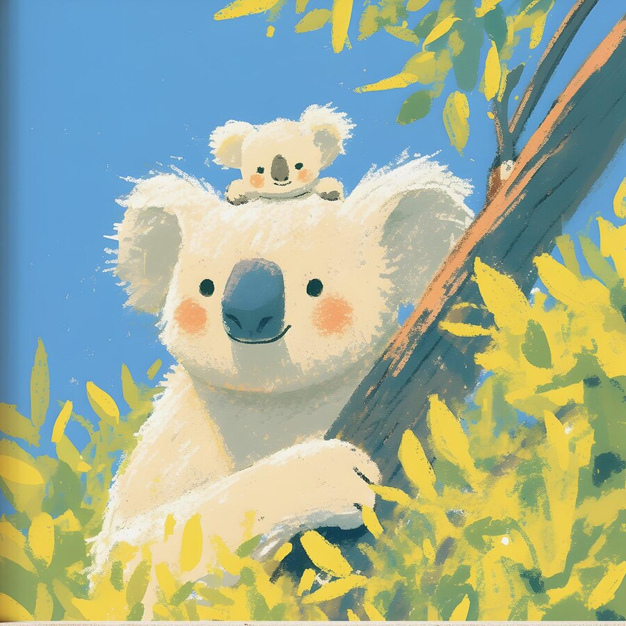 koala family Mint Sprinkle