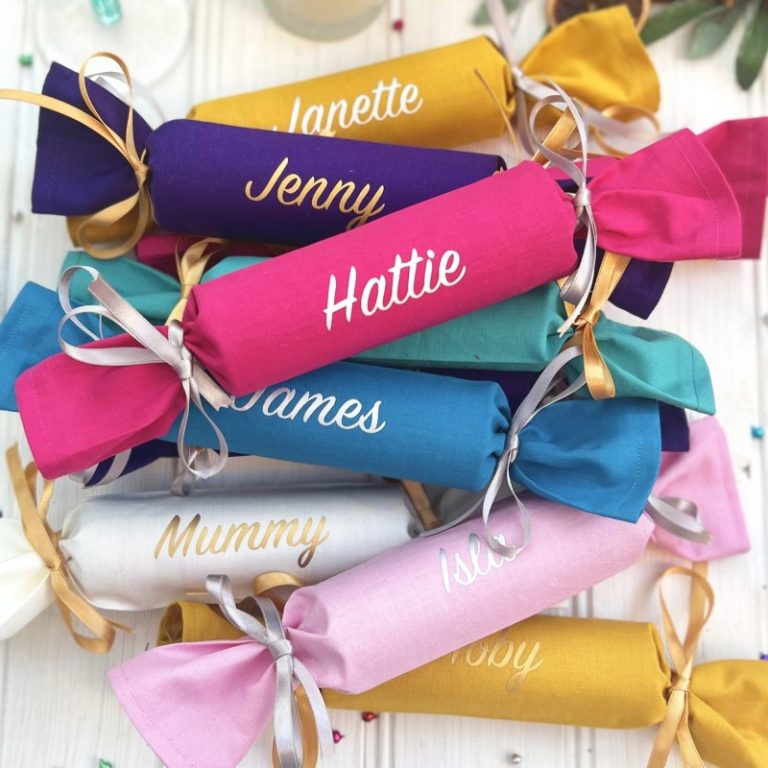 organic cotton Christmas crackers