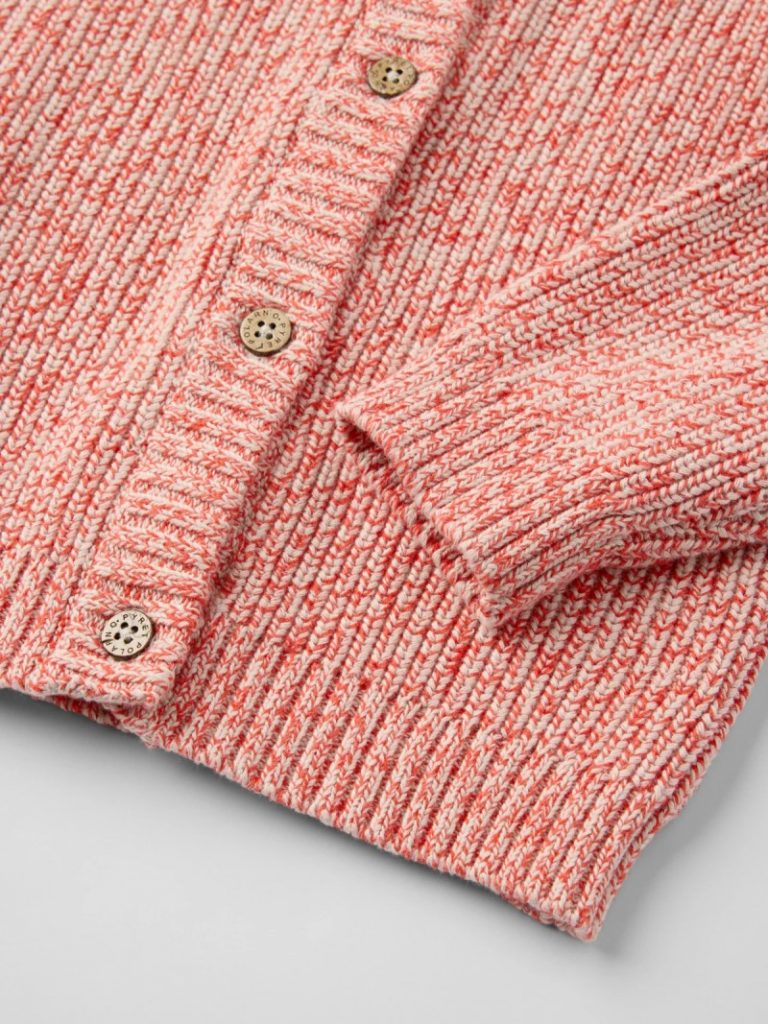 organic cotton cardigan