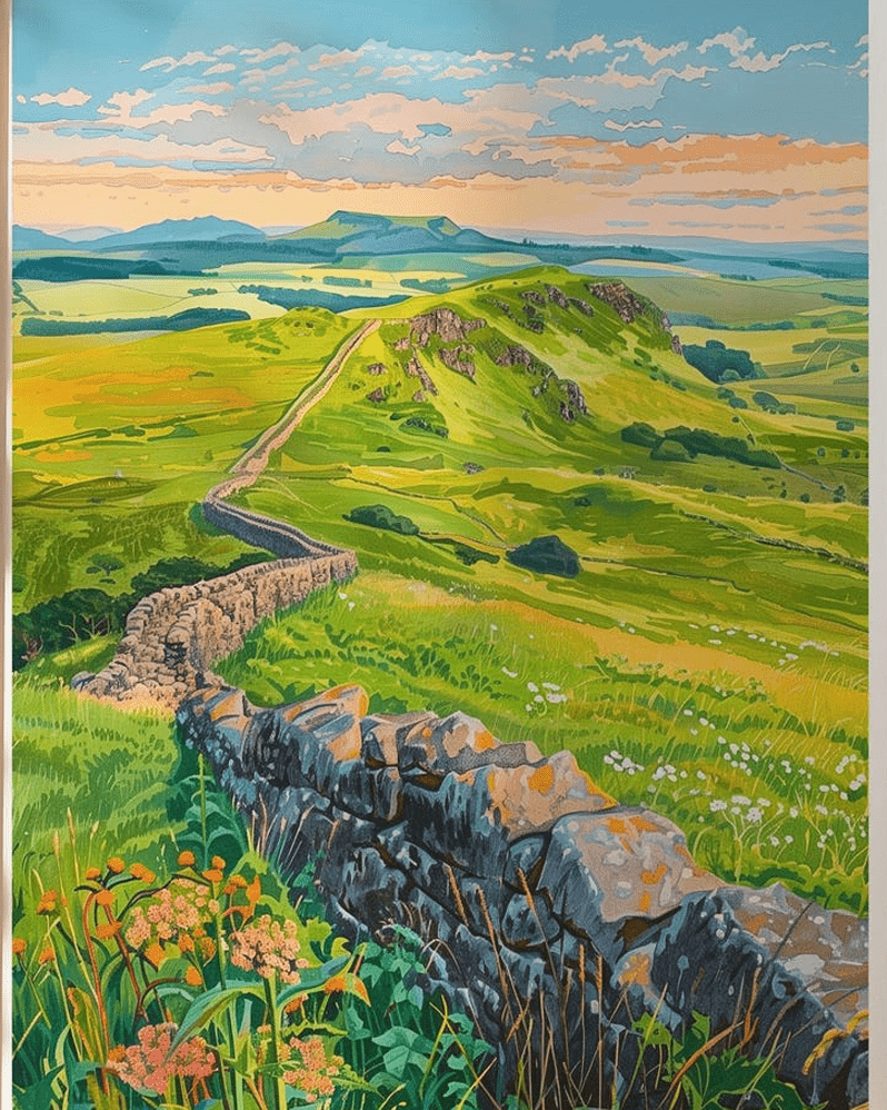 Hadrian's wall Ava Lily