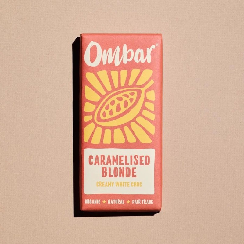 Ombar vegan white chocolate