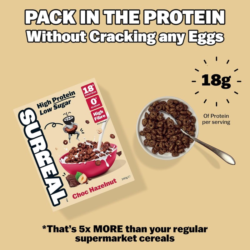 Surreal vegan cereal