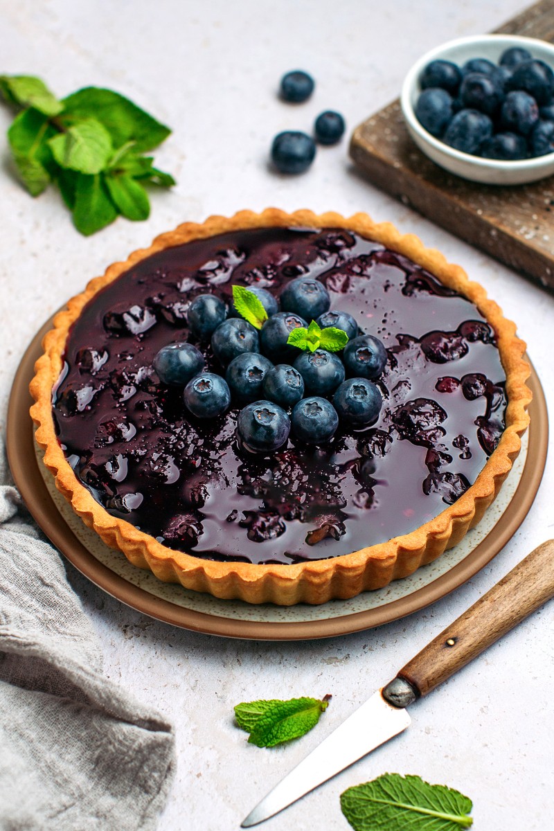 blueberry tart