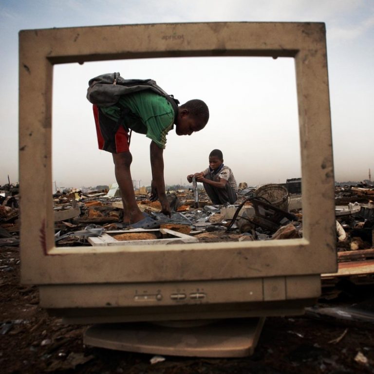e-waste dump Africa