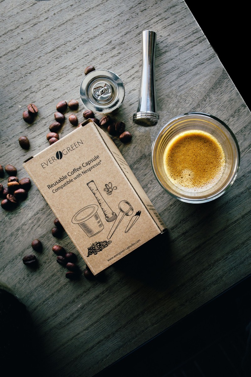 evergreen coffee capsules