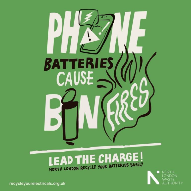 recycle phone batteries