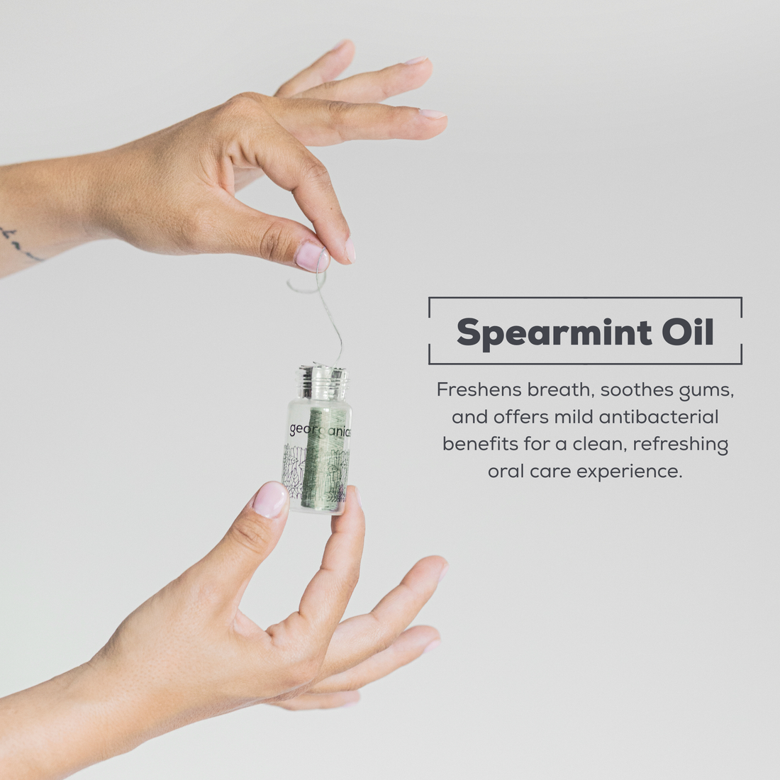 Georganics dental floss