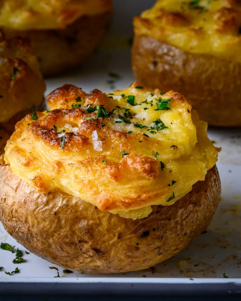 twice-baked potatoes