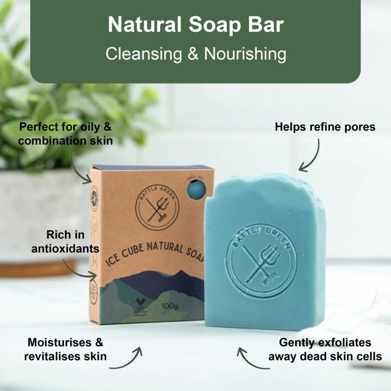 Battle green soap