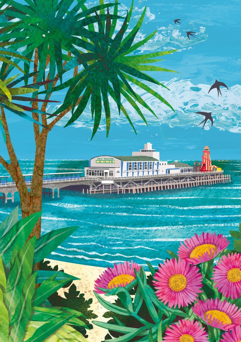 Bournemouth pier Maria Burns