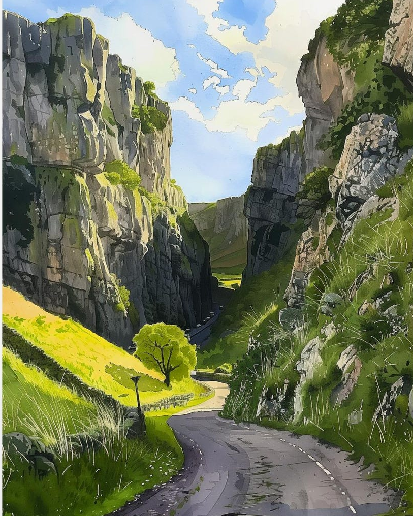 Cheddar Gorge Somerset