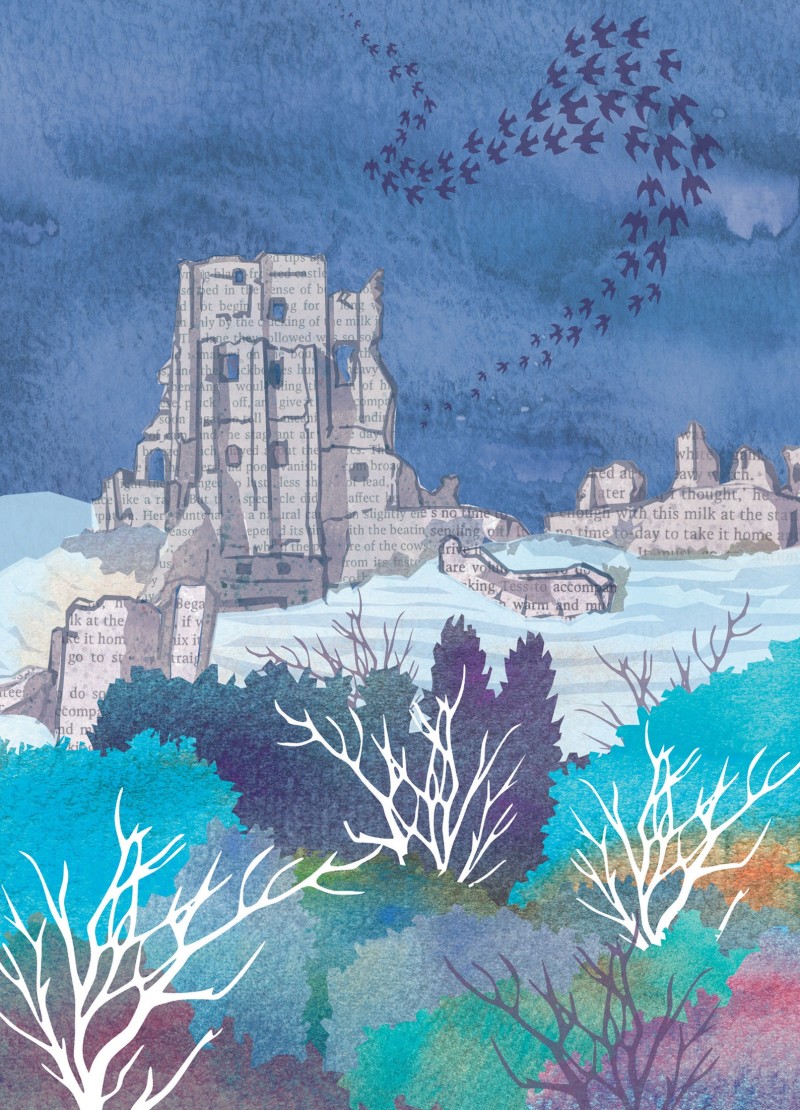 Corfe castle Maria Burns