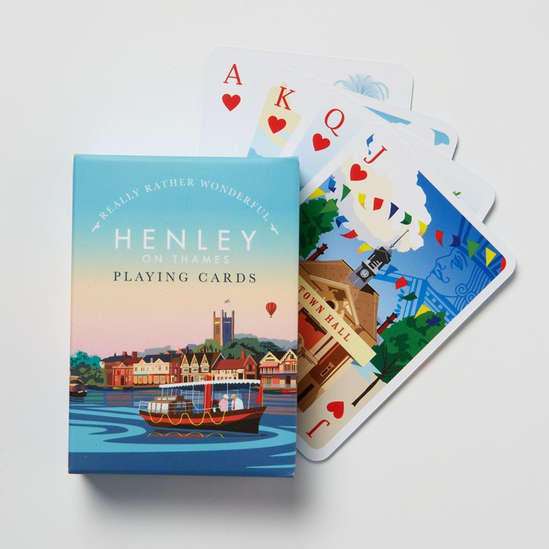 Henley on Thames playing cards