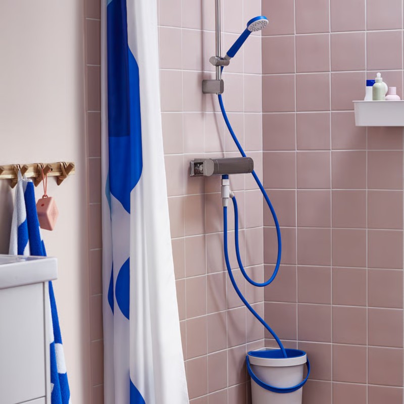 IKEA water-saving shower