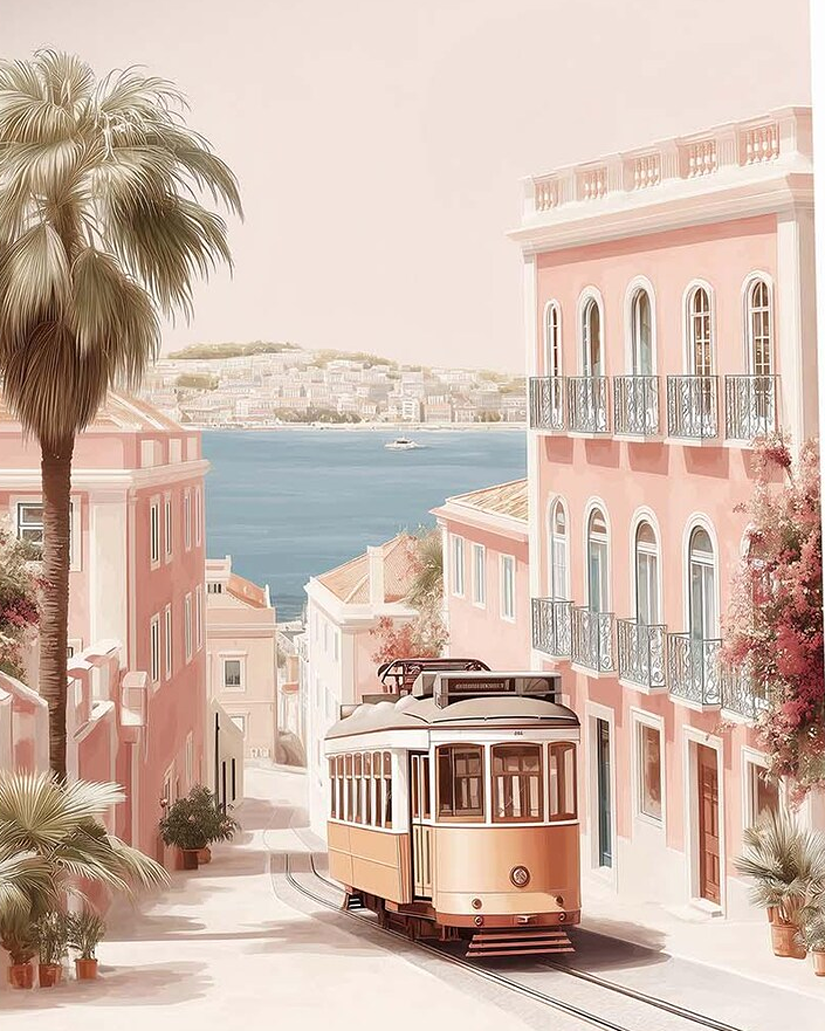 Lisbon tram