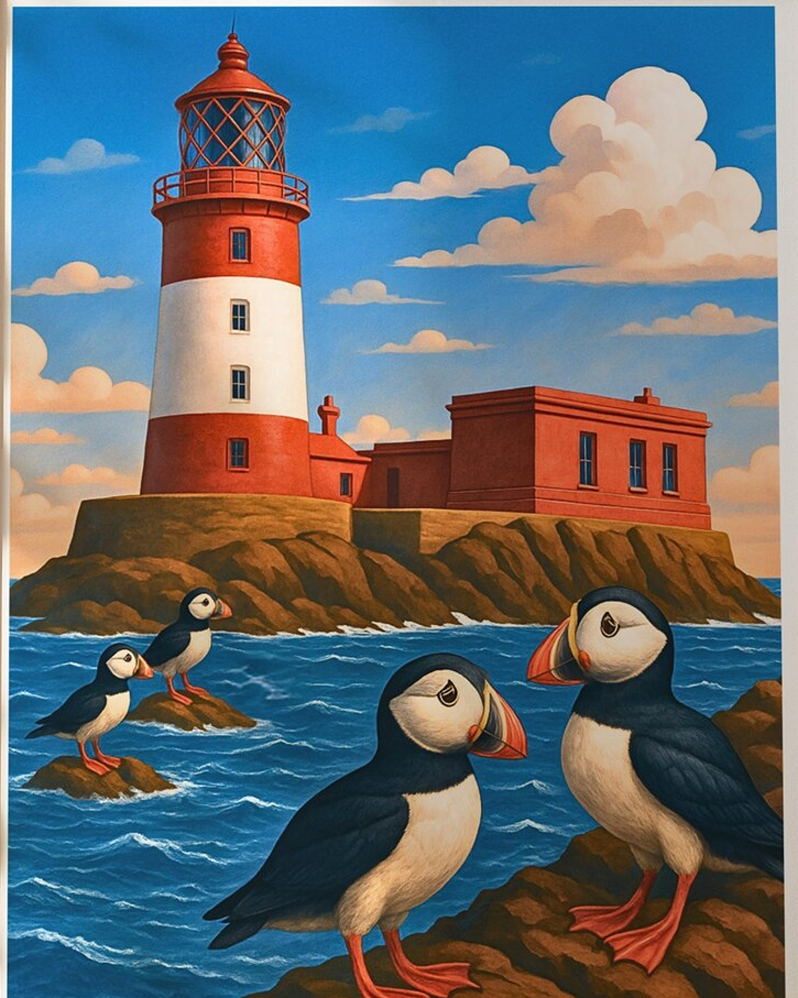 Longstone lighthouse Northumberland