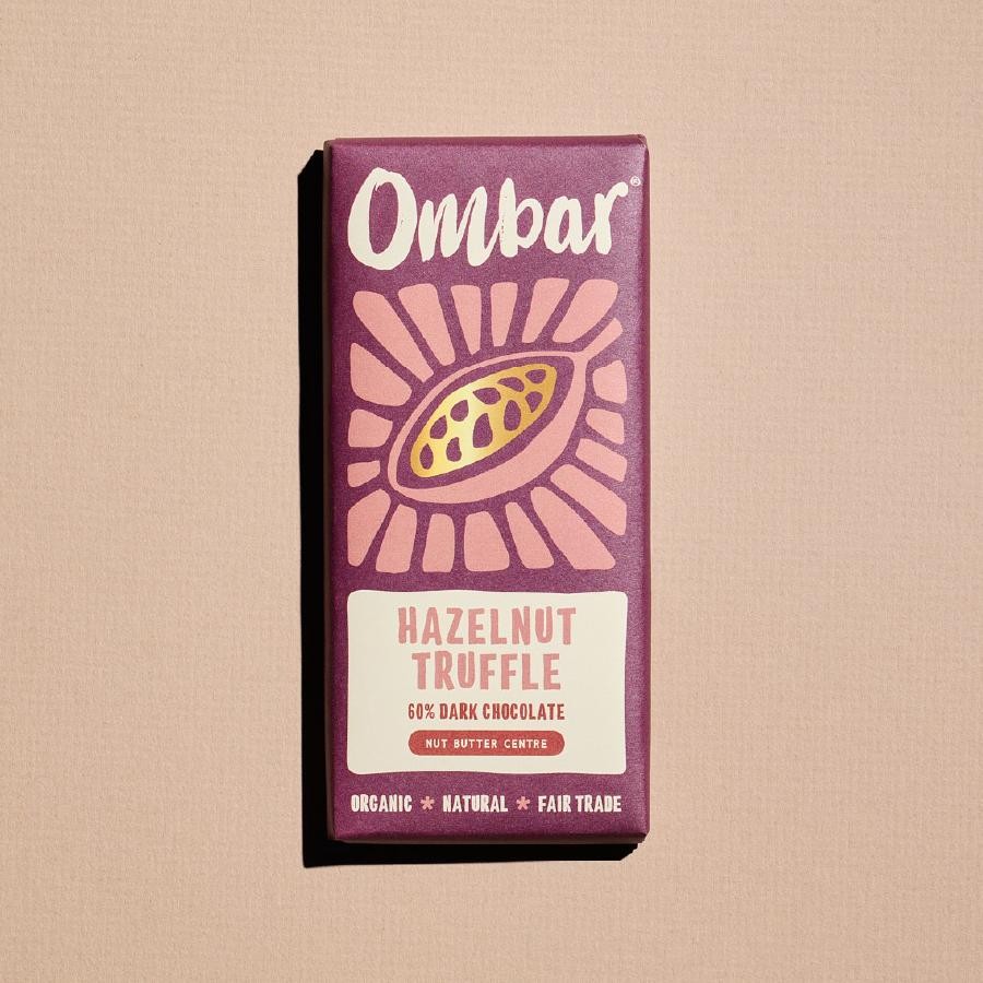 Ombar hazelnut truffle chocolate