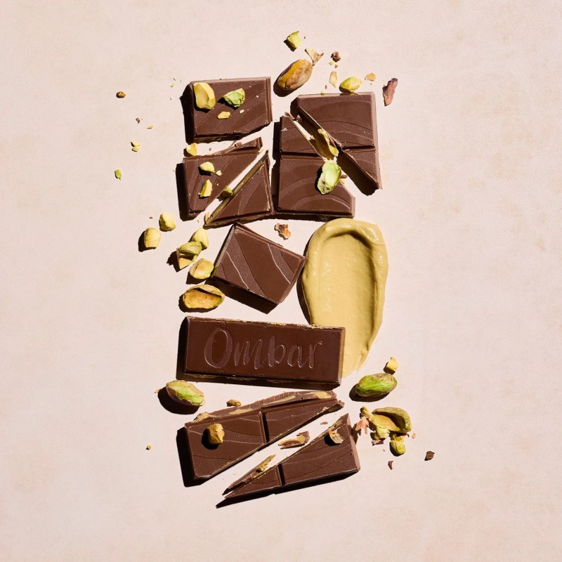 Ombar vegan pistachio cream vegan chocolate