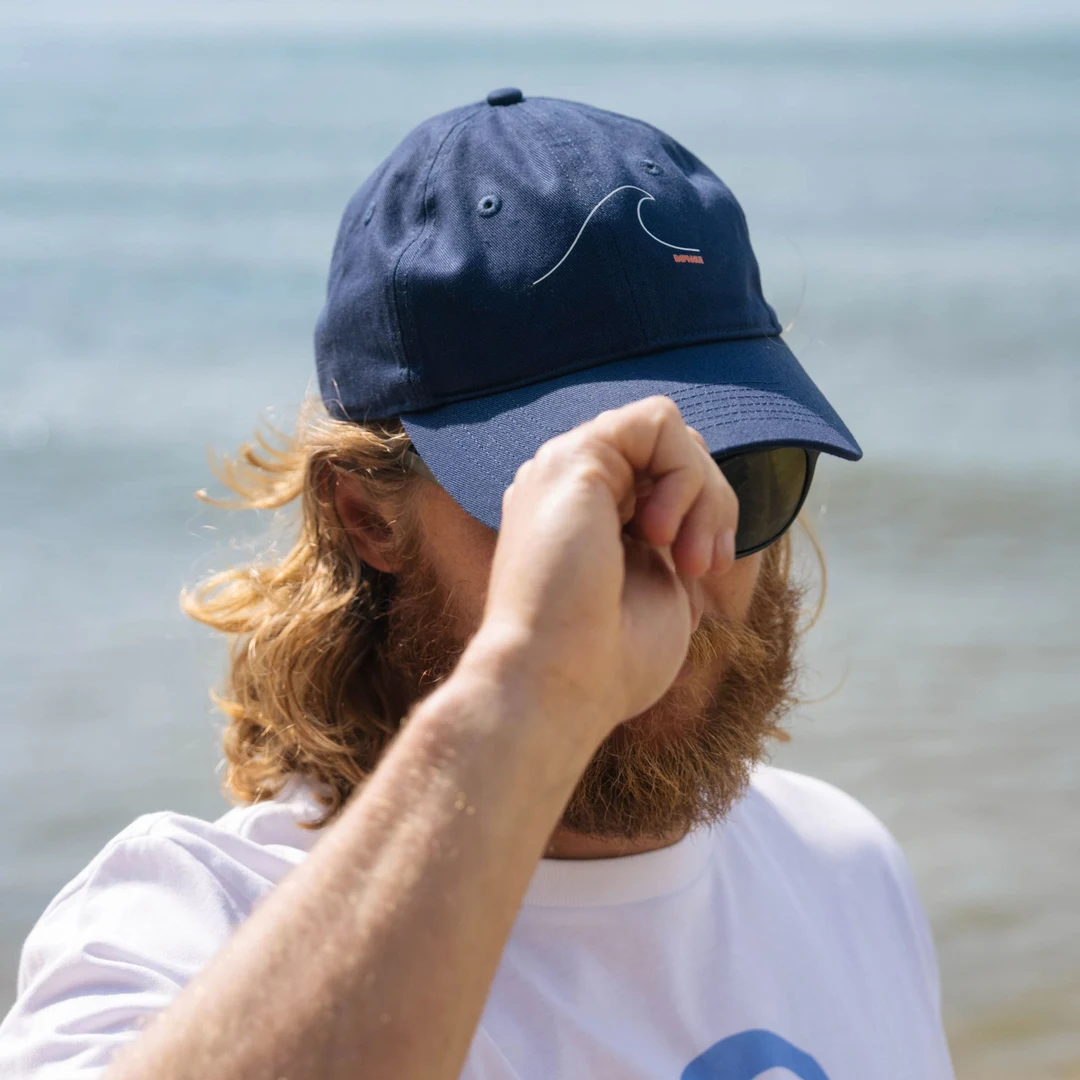 organic cotton wave cap