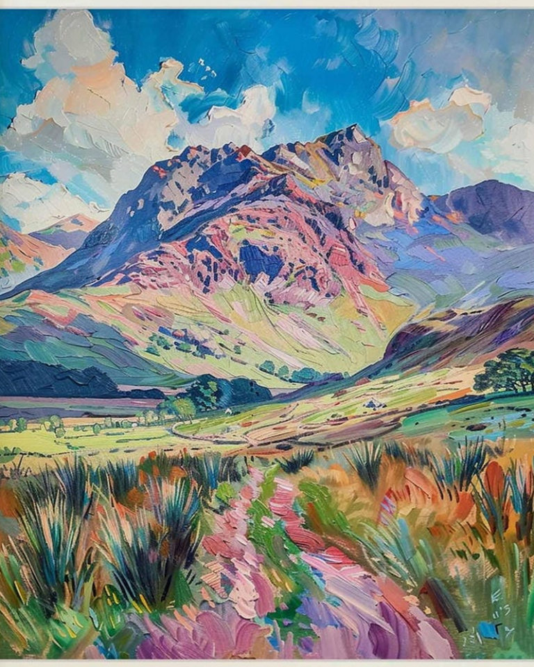 Scafell Pike mountain